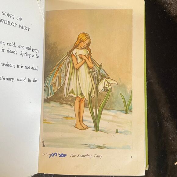 Flower Fairies of the Spring by Cicely Mary Barker | 1974 | Vintage Fairy Book - Picture 3 of 11